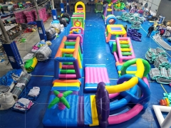 In Stock Commercial Large Aqua PVC Inflatable Floating Water Park with Factory Price